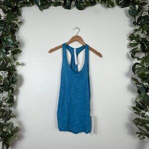 Lululemon Athletic 105 Singlet Racerback Tank Top Heathered Blue NWT Size 4
